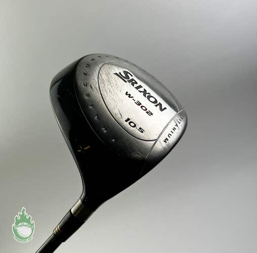 Used Right Handed Srixon W-302 Driver 10.5* Stiff Flex 66g SV-301 Graphite Golf