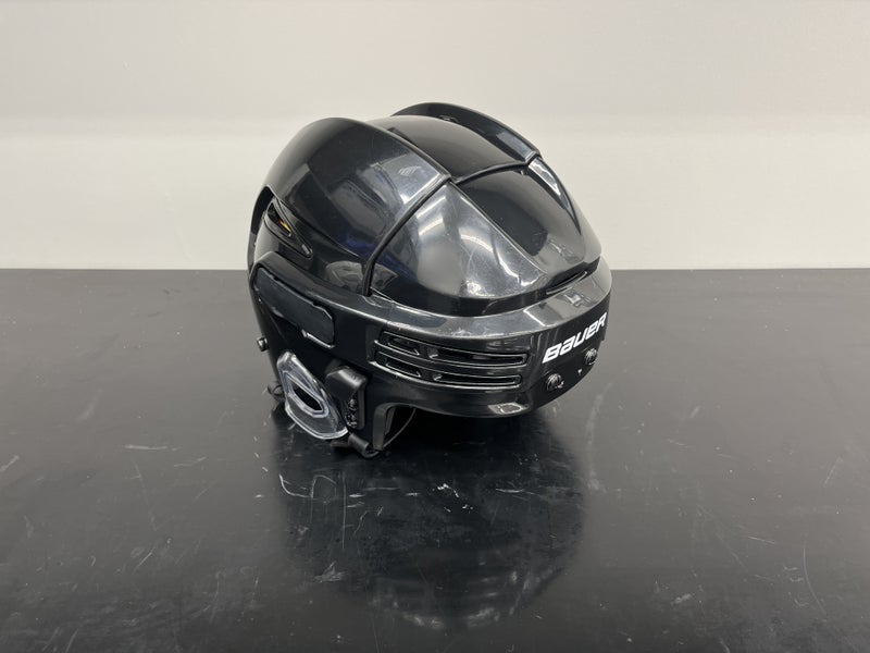 Used Large Bauer Re-Akt 75 Black Helmet