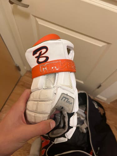 Used Maverik Max Lacrosse Gloves Size 13