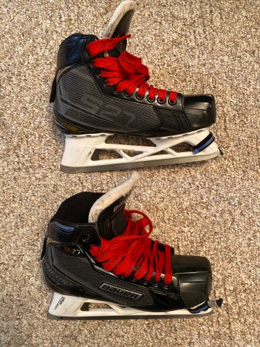 Used Bauer Regular Width Size 7 Supreme S27 Hockey Goalie Skates