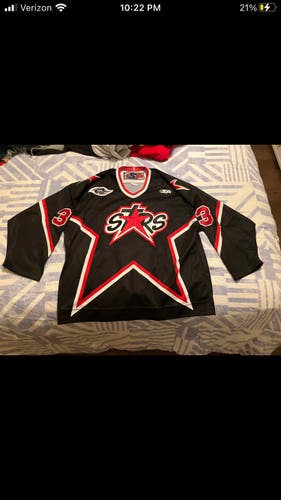 Syracuse Stars EJHL Vintage Game Used Goalie Jersey
