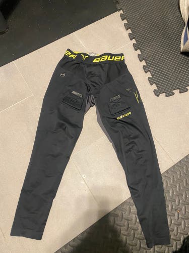 Used Bauer Compression Fit Youth Jock Pants Medium