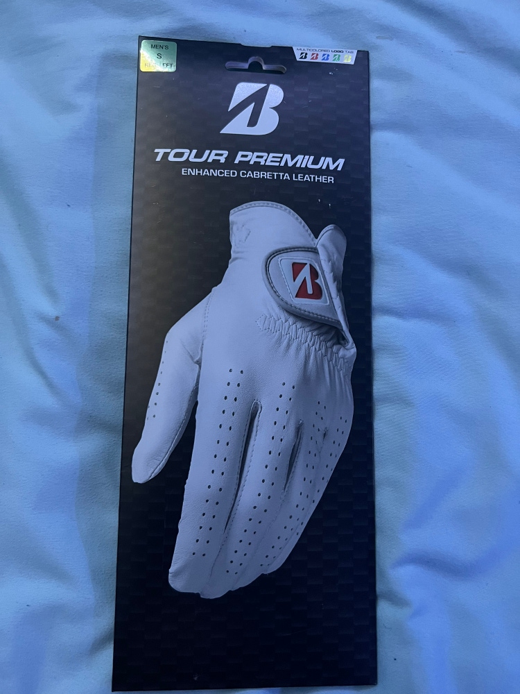 Bridgestone Men’s  Tour Premium Enhanced Cabrera Leather Gloves (Small)