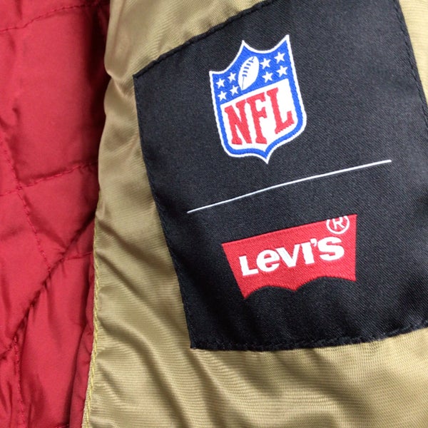 San Francisco 49ers /Levi's NFL denim bomber jacket. NFL/Levi's