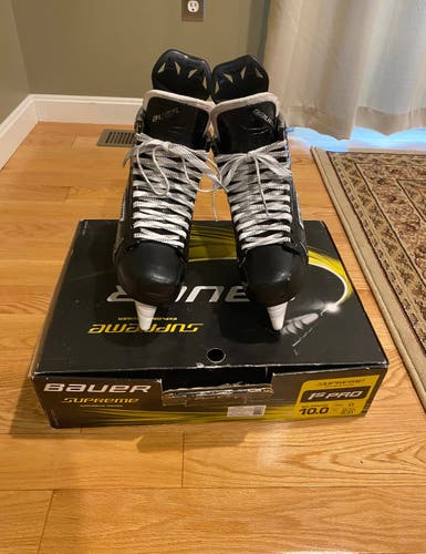 Used Bauer Regular Width Size 10 Supreme 1S Pro Hockey Skates