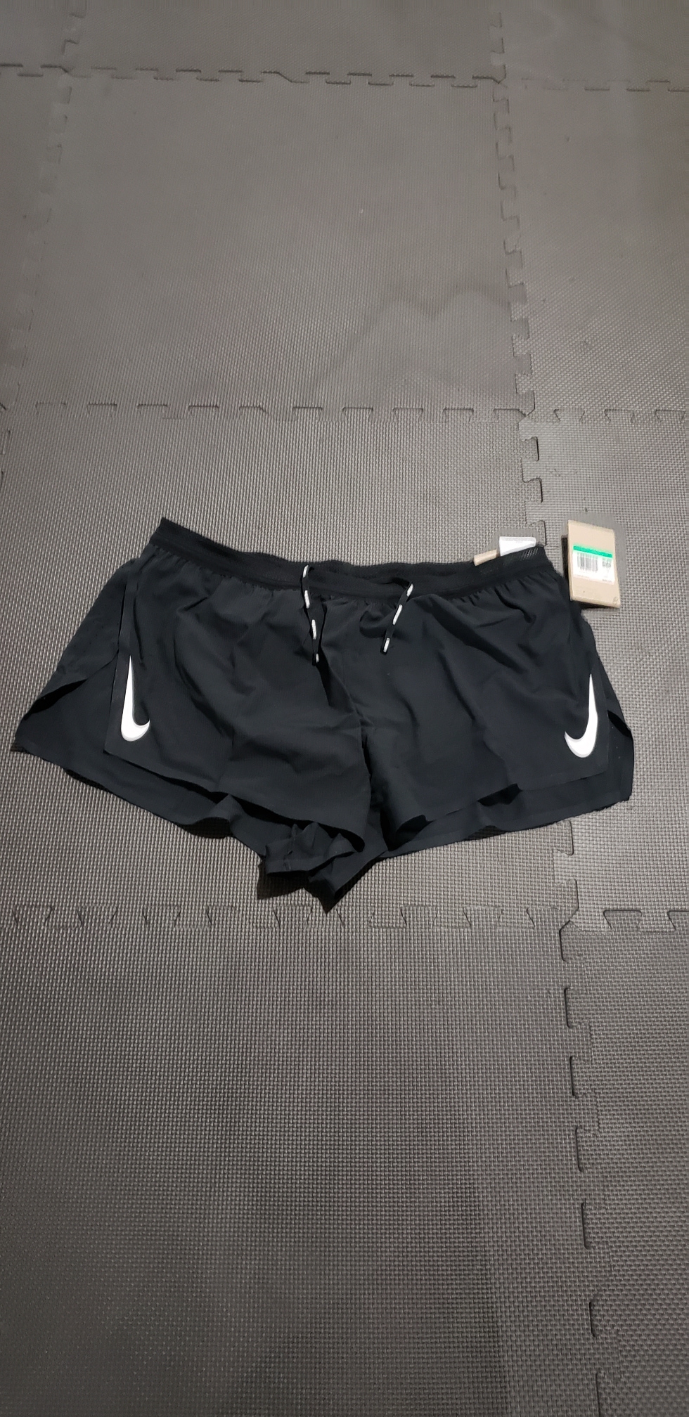 Air Jordan Compression Shorts Made in USA Tights Rare Yellow Men's Sz XL