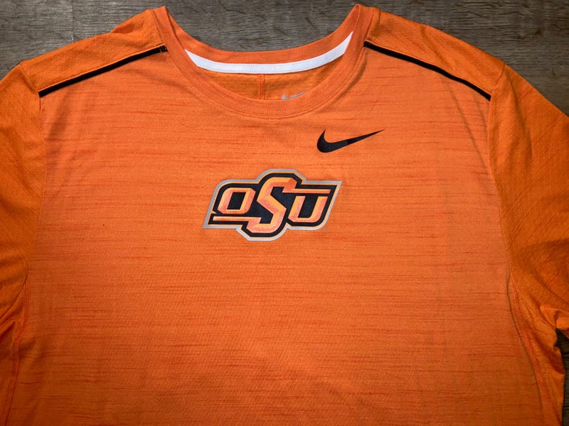 New Oklahoma State Large Women's Nike Dri-Fit Tee Baseball Shirt