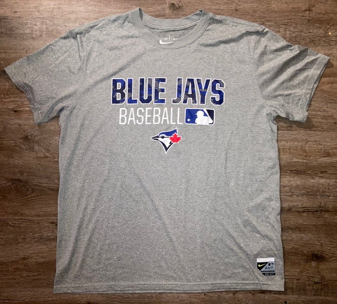 Off-White Blue MLB Edition Toronto Blue Jays T-Shirt Off-White