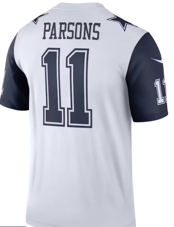 Nike Men's Dallas Cowboys Micah Parsons #11 White Game Jersey