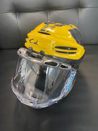 Michigan Wolverines Game Used Bauer Helmet #27 w/ COA