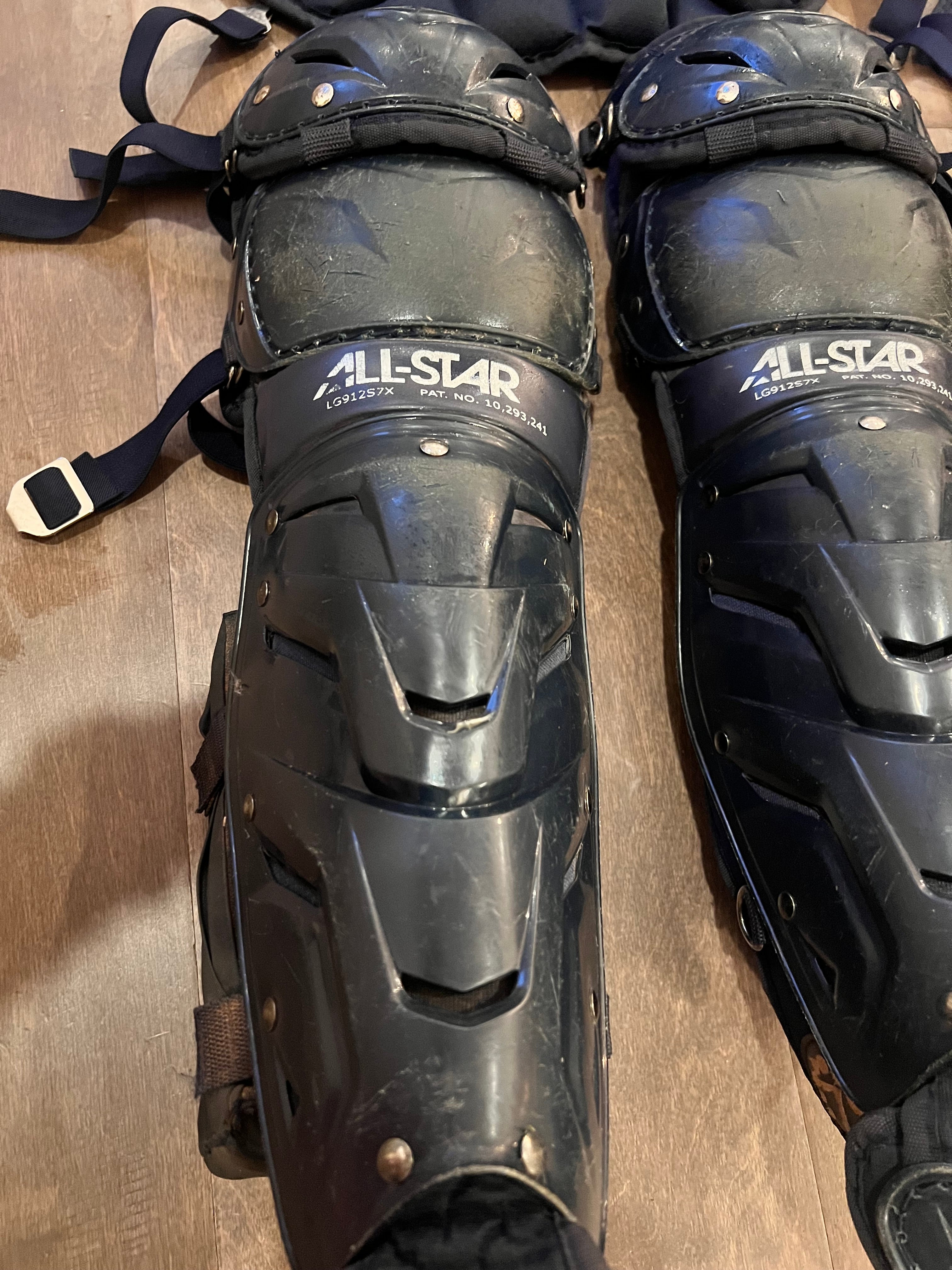 All Star Youth System7 Axis Catcher's Set Navy/Grey 