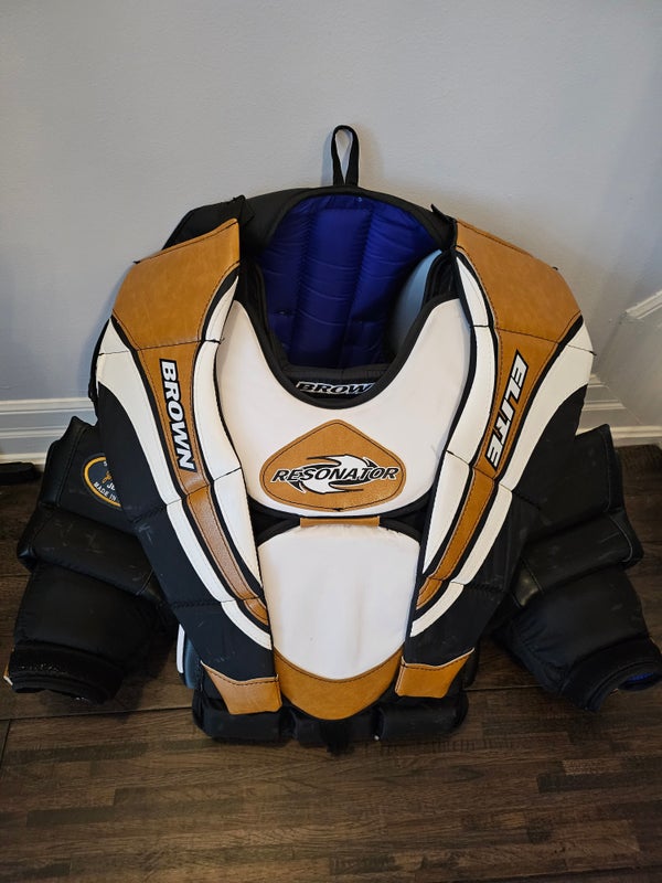 Chest and Arm Protectors - Brown Hockey