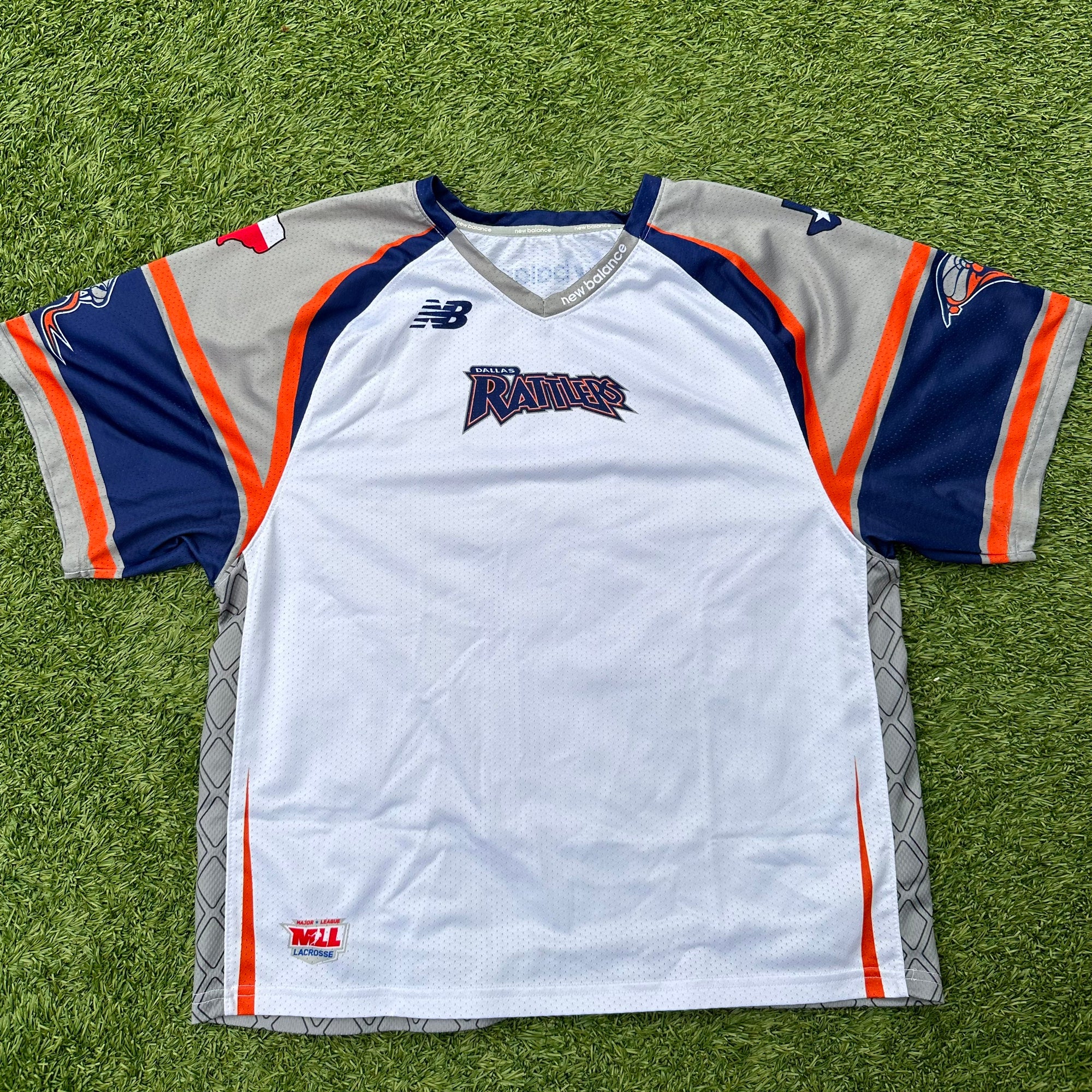 Ryan Walsh New York Lizards Game Issued First Responders Lacrosse Jersey MLL