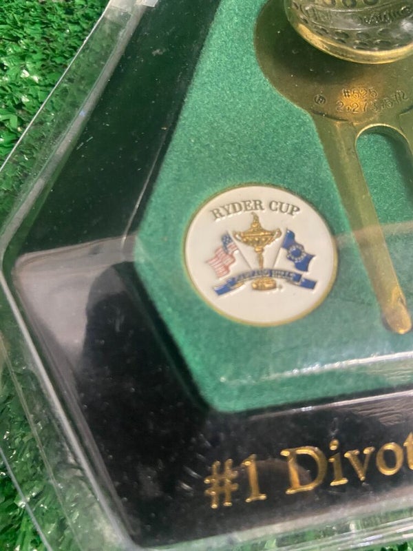 Ryder Cup Oakland Hills CC 2004 Plus US Amateur Golf Markers And Divot Too 1 In.