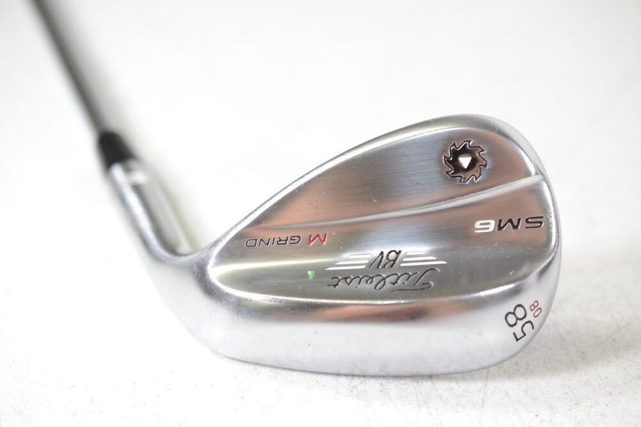 Titleist Vokey SM6 Tour Chrome 58*-08 Wedge Right X-Stiff Flex DG