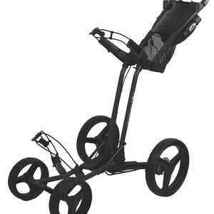 Sun Mountain Pathfinder PX4 Push Pull 4-Wheel Golf Cart Trolley - BLACK
