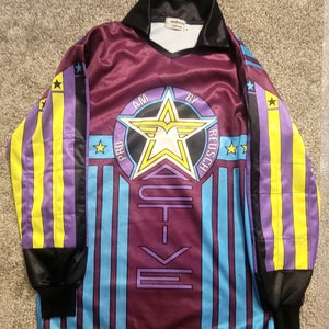 Small Reusch Purple Pro Am Soccer Goalie Jersey