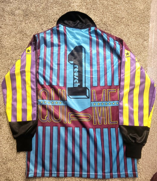 vintage 90s Nike soccer Jersey goalie long sleeve shirt black size large