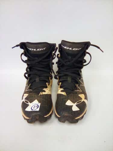 Used Under Armour Bb Celats Junior 02.5 Baseball And Softball Cleats