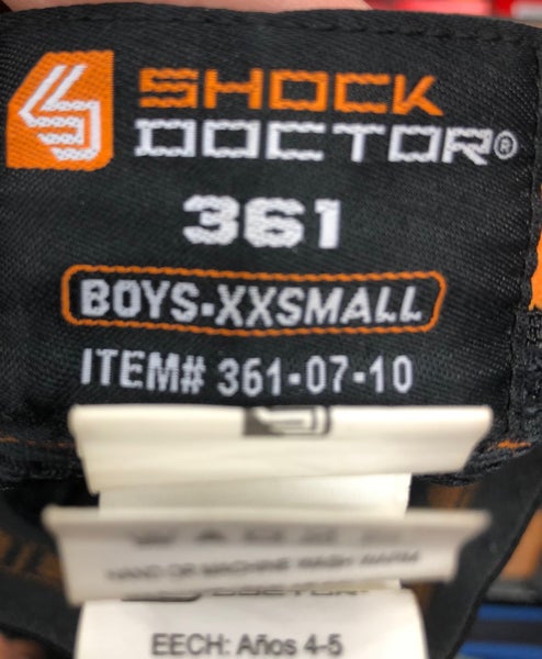Used Shock Doctor 361 Mesh Jock Shorts w/cup Boys XXS
