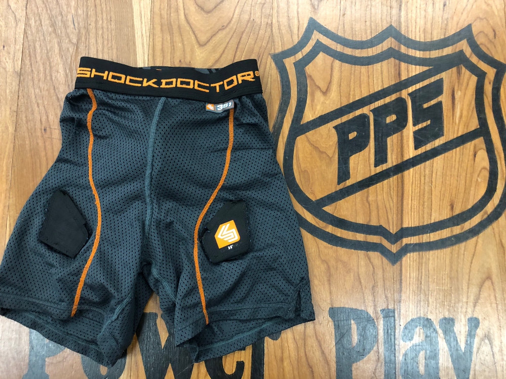 Shock Doctor Core Compression Hockey Shorts with Pelvic Protector, Women's  & Girls
