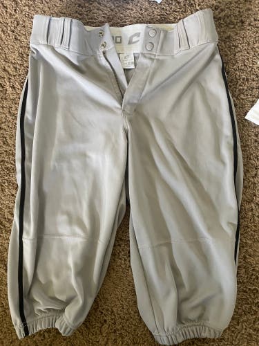 Champro Gray /Black Piping Knickers Adult Medium Baseball Pants
