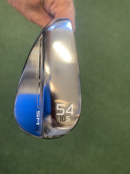 Titleist SM 9 Left Hand 54 Deg . 10 Bounce Brushed Nickel Finish