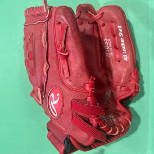Used Rawlings Highlight Series Right Hand Throw Pitcher Baseball Glove 10.5"