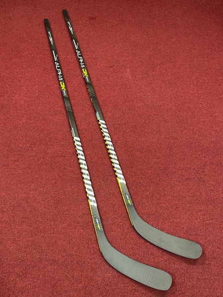 2 Pack Left Hand W88 85 Flex Pro Stock Alpha DX Pro Team Hockey Sticks Item#PSFL889