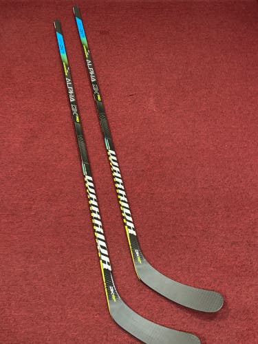 2 Pack Warrior Alpha DX Pro W90 100 Flex  hockey sticks Item#PSFL900