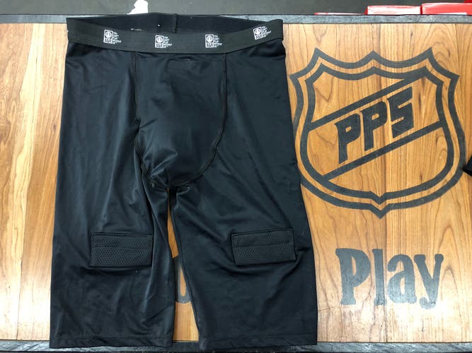 Used A & R Compression Jock Shorts w/cup Adult XL