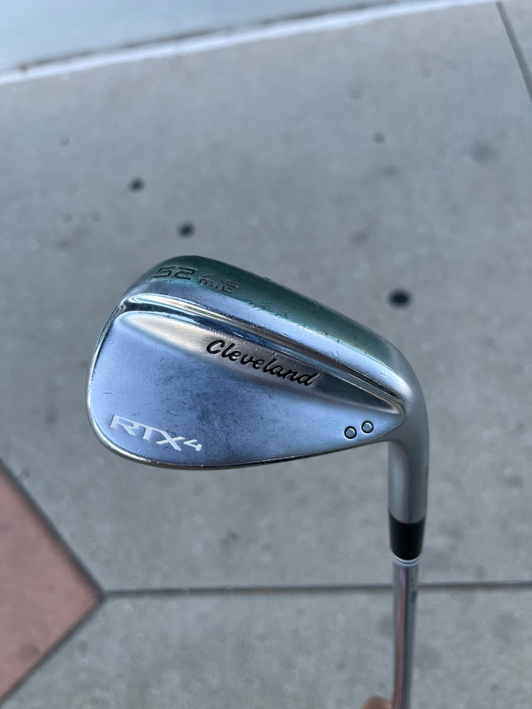 Used Men's Cleveland RTX4 Tour Satin Right Wedge Wedge Flex 52 Steel