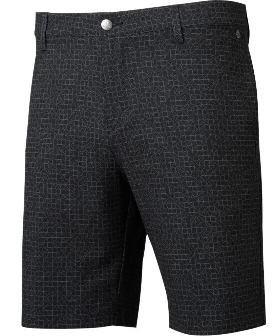 Adidas Abstract Print Men's Golf Shorts Style HA6153 Size 32 Black New #83779