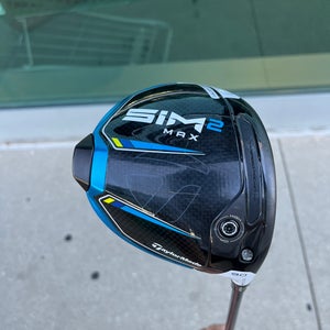Used Men's TaylorMade SIM 2 Max Right Driver Stiff 9