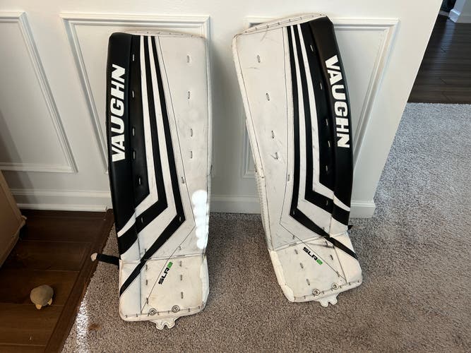 Used 34" Vaughn Ventus SLR2 Pro Goalie Leg Pads