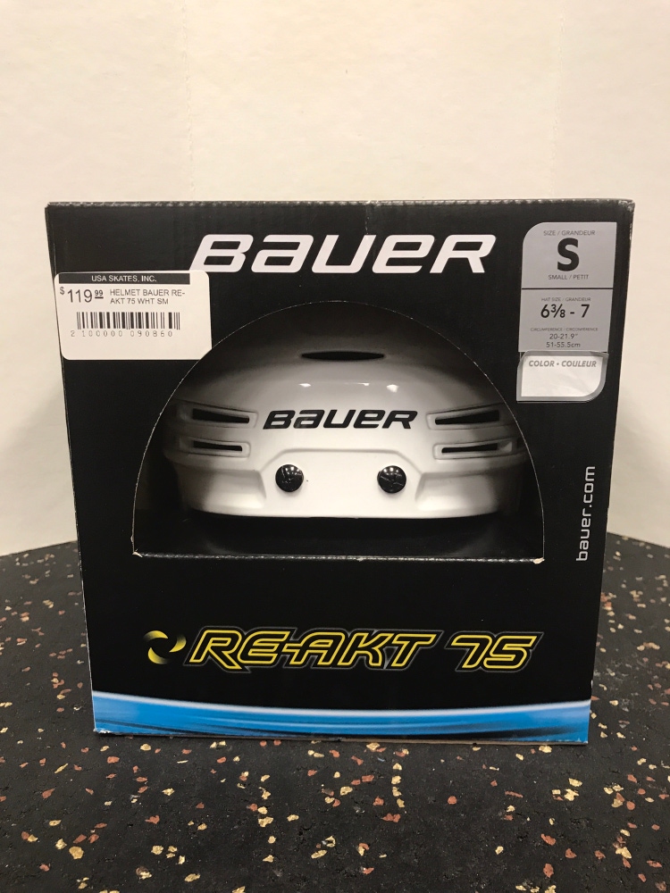 New Small Bauer  Re-Akt 75 Helmet
