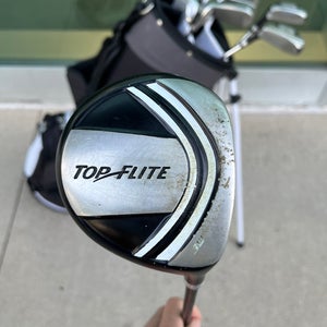 Used Men's Top Flite Right Clubs (9 Clubs, No Driver)