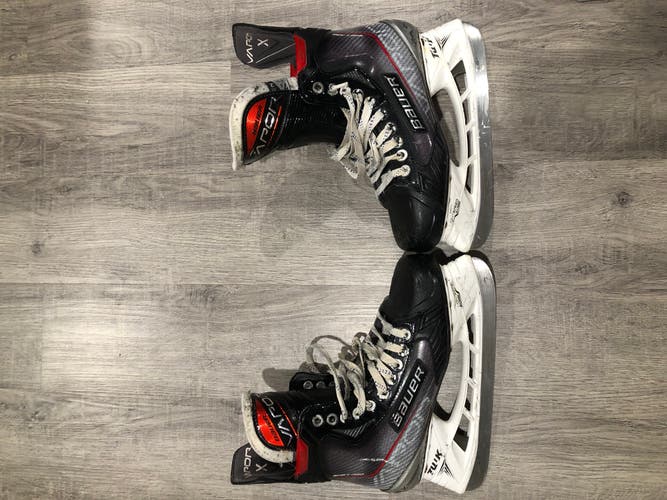Senior Barely Used Bauer Vapor X Shift Pro Hockey Skates Size 7.5 Fit 2