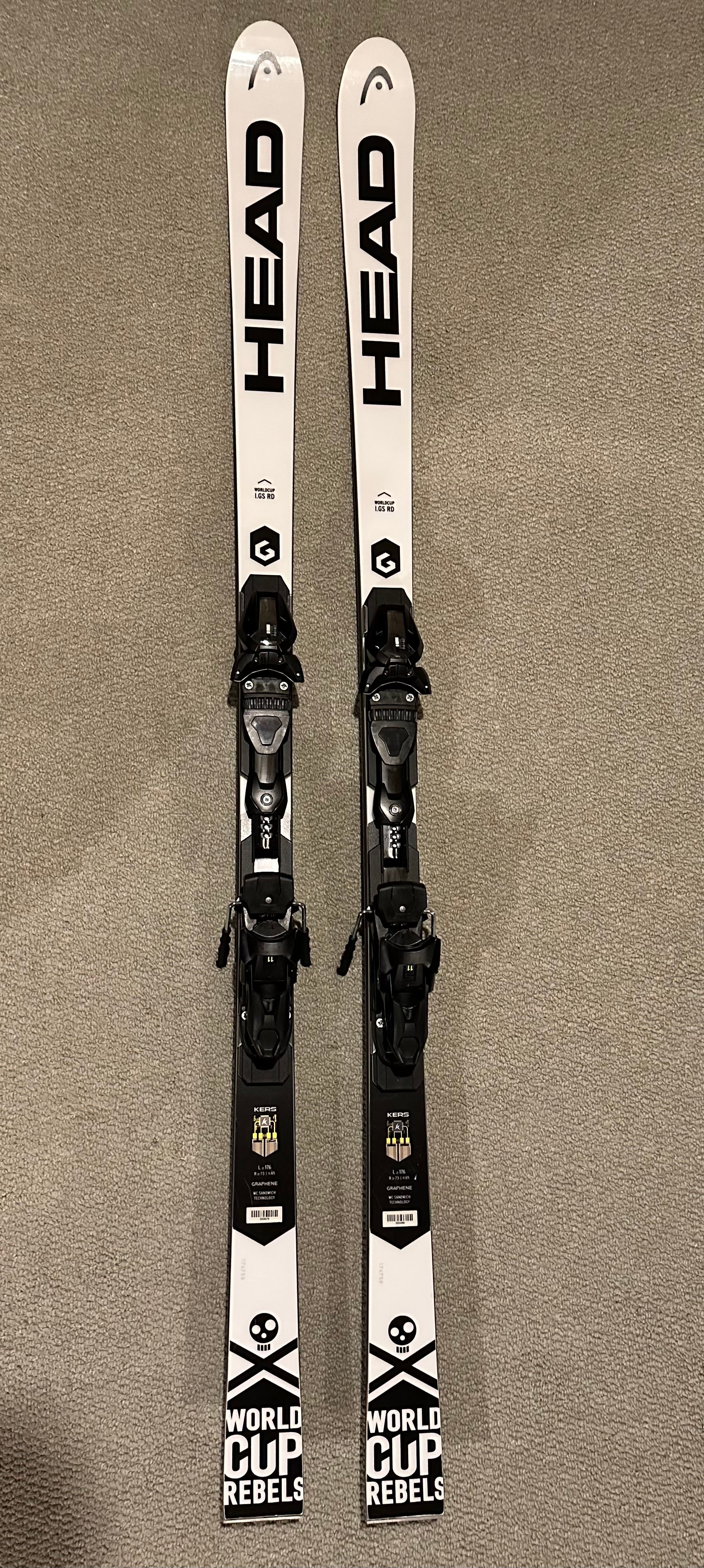 HEAD 176 cm World Cup Rebels i.GS RD Skis | SidelineSwap