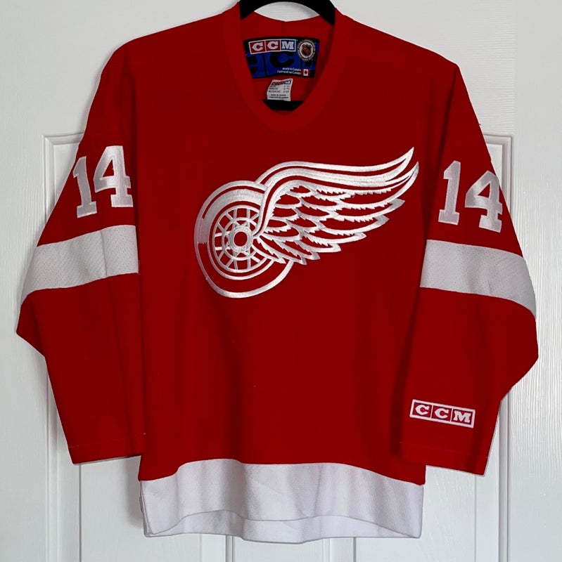 Detroit Red Wings Team Classics White Jersey - 887385491766