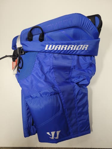 New Junior Extra Large Warrior Covert QRE20 Pro Royal Blue Hockey Pants