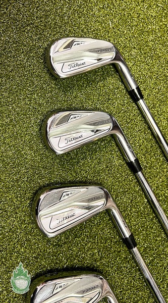 Used Titleist 718 AP2 Irons 5-9 Project X LZ 125g X-Stiff Flex