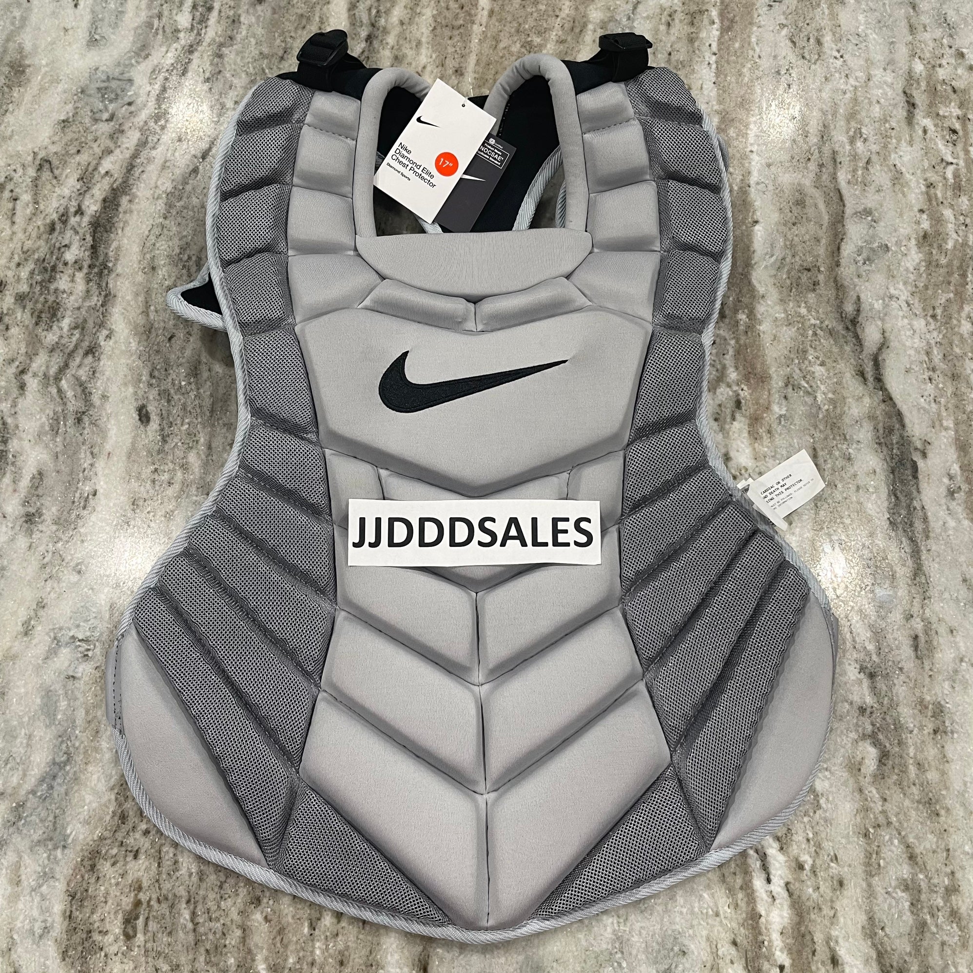 Nike Vapor Pro Issue Catchers Chest Protector Baseball Sz 17” Rare  Orange/Black