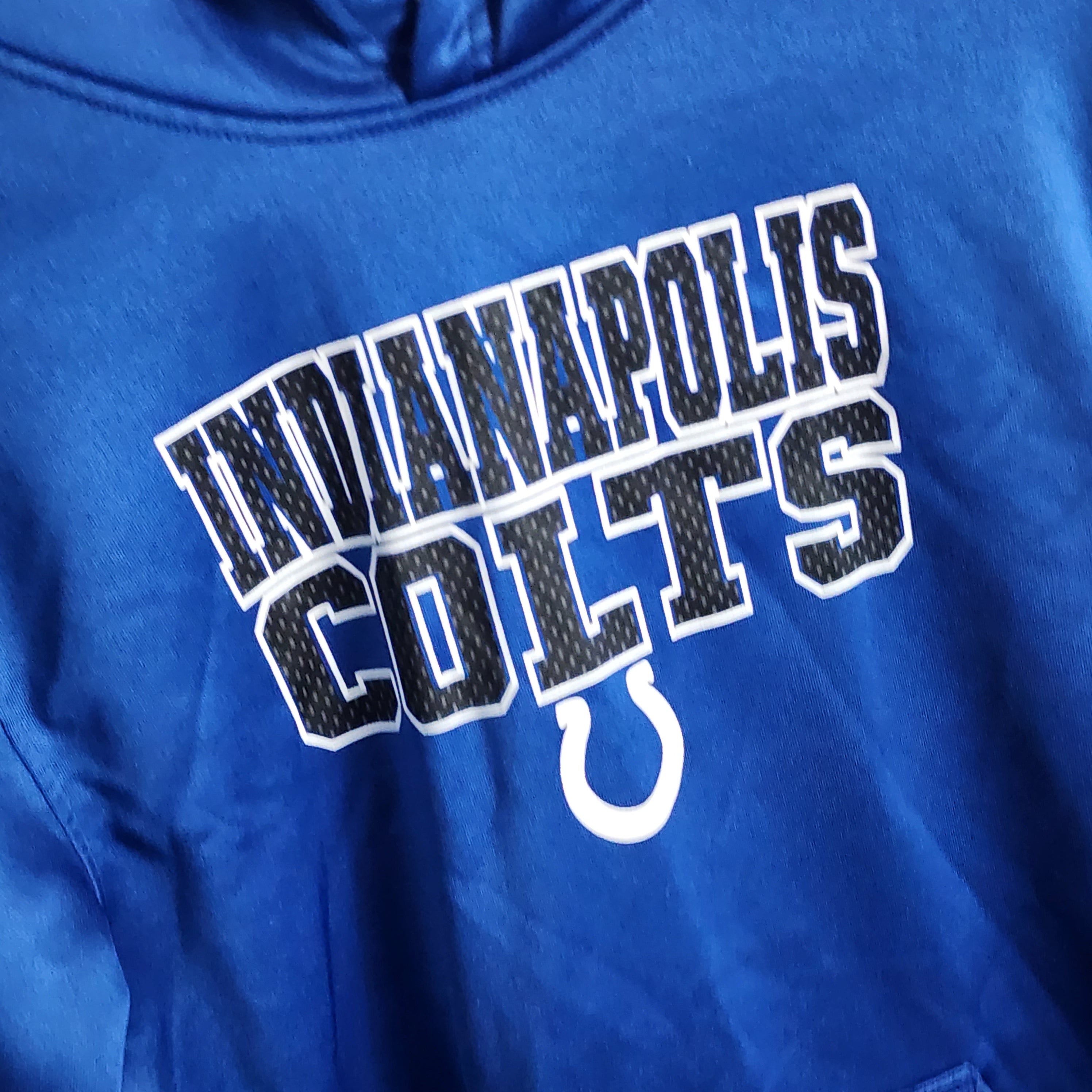 NFL Licensed Youth Team Apparel Indianapolis Colts Blue Worn