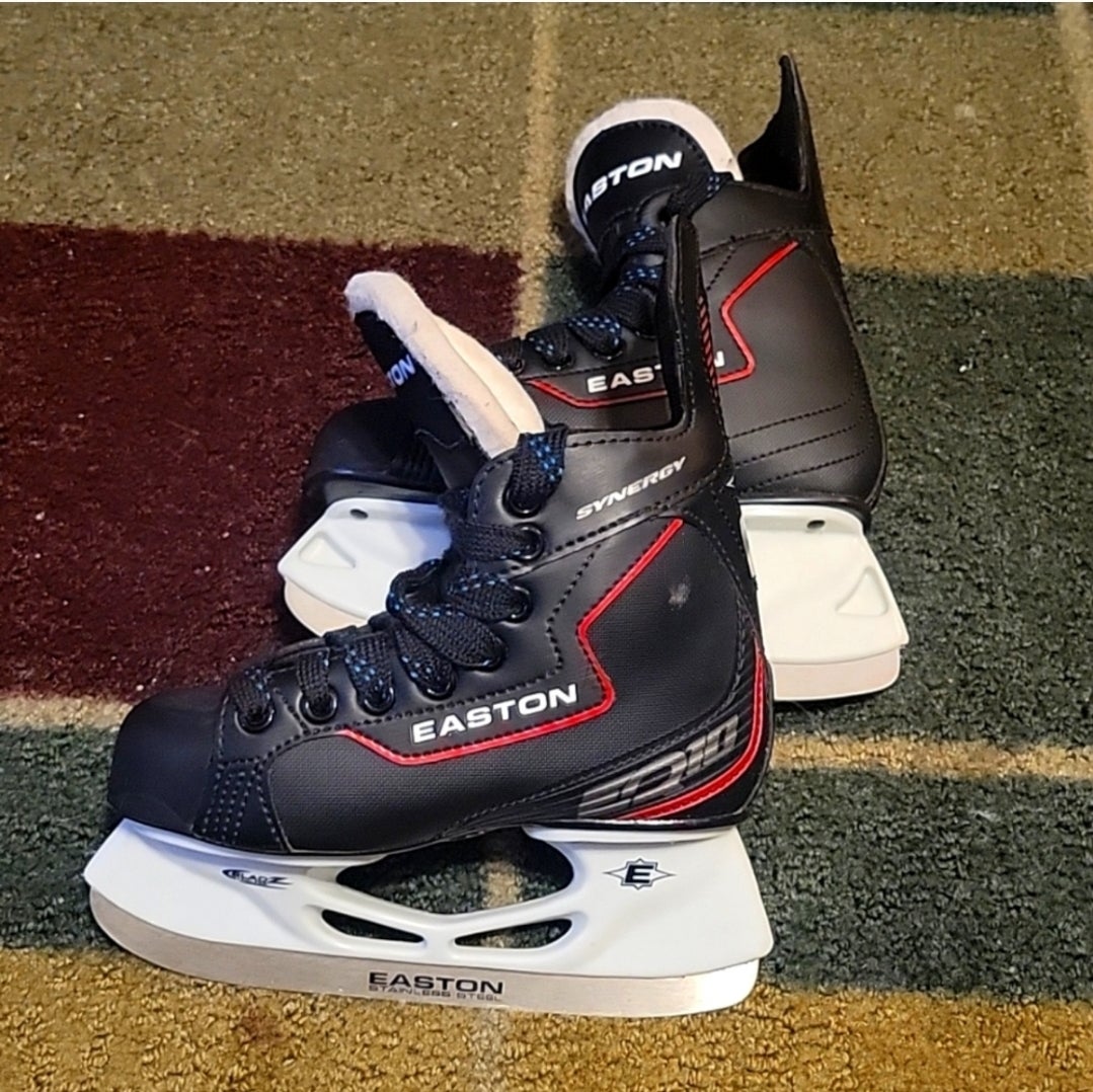 Easton Synergy EQ10 Yth 10 Hockey Skates Used Excellent Condition