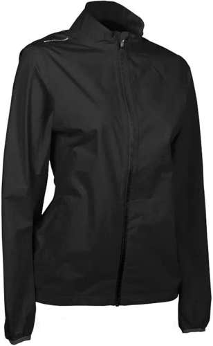 Sun Mountain Golf Women's Monsoon Rain Jacket - BLACK