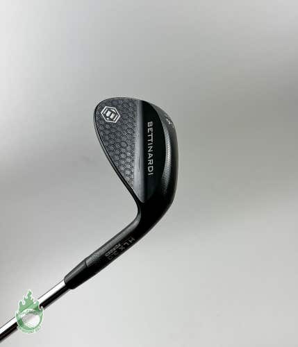 Used Bettinardi HLX 3.0 Forged Black Satin C Wedge 56*-12 S400 Stiff Steel Golf