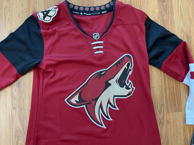 Fanatics Breakaway NHL Arizona Coyotes Kachina Logo Jersey, Women’s Size  Medium