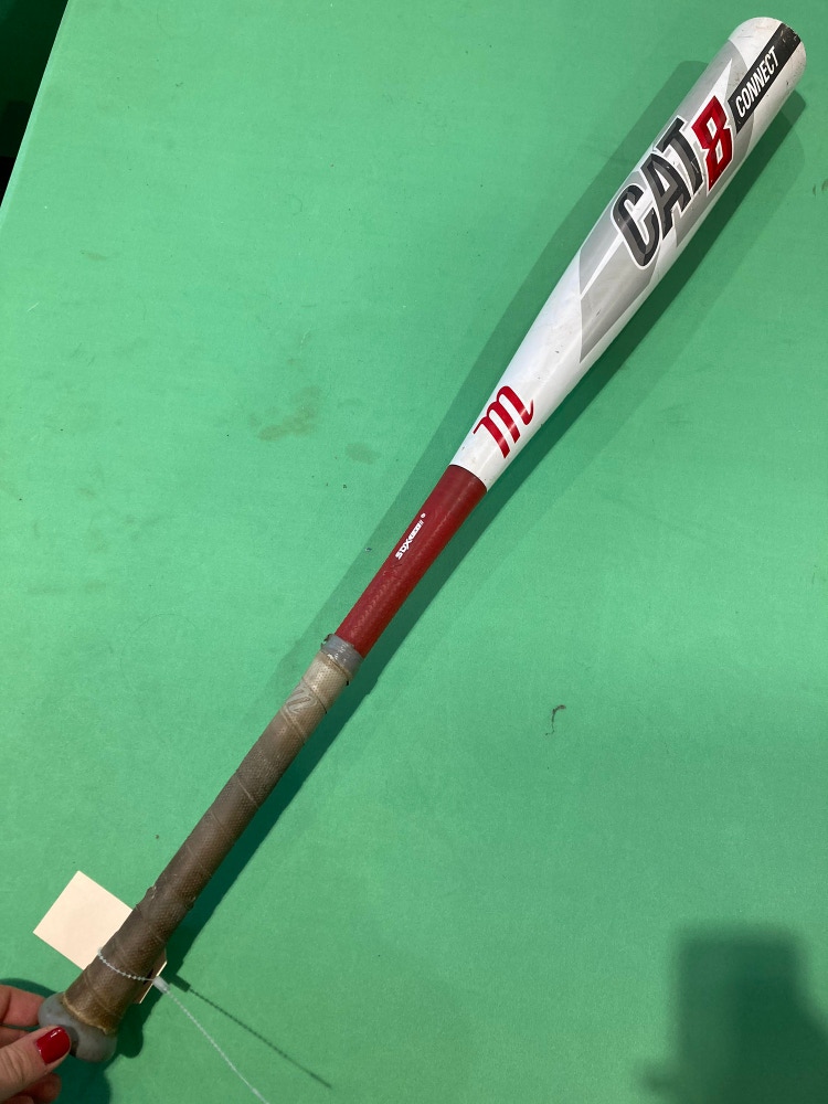 Used BBCOR Certified Marucci CAT 8 Connect Alloy Bat -3 30OZ 33"