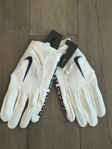 Large Nike Vapor Jet Penn State Nittany Lions Football Gloves Team